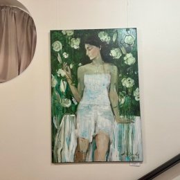 Открытие выставки Маргариты Барановой «Пространства и наполнения. Лето» живопись и графика.