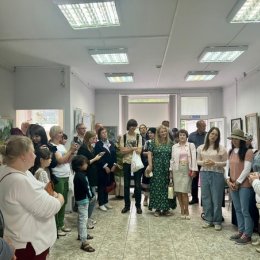 Открытие выставки «Месяц август» художники-Выборгу.