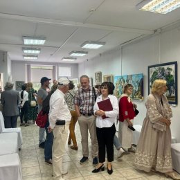 Открытие выставки «Месяц август» художники-Выборгу.