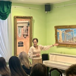 Открытие выставки Виолетты Пригожиной "Сохранить нельзя разрушить"