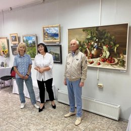 Традиционная коллективная выставка Выборгских художников "Август"