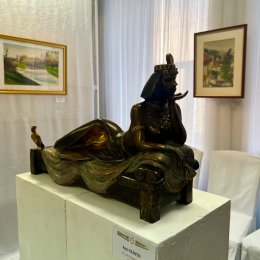 Открытие выставки скульптуры, живописи и графики Константина Зайкина и Ашота Казаряна «Предчувствие весны».