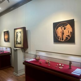 Открытие выставки «Пир и праздник в античной культуре» из собрания Государственного Эрмитажа