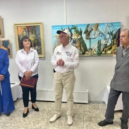 Открытие выставки «Месяц август» художники-Выборгу.