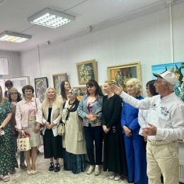 Открытие выставки «Месяц август» художники-Выборгу.