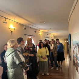 Открытие выставки Елены Чеховской «Красота мира»