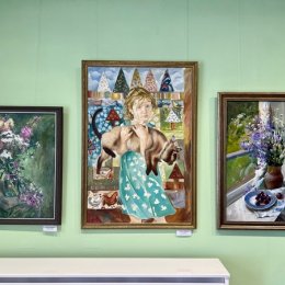 Открытие выставки Шкандрий Ярослава Онуфриевича, Ацбеха Негга Тесфае и Шкандрий Надежды Ярославовны «Преемственность поколений».