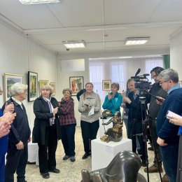 Открытие выставки скульптуры, живописи и графики Константина Зайкина и Ашота Казаряна «Предчувствие весны».