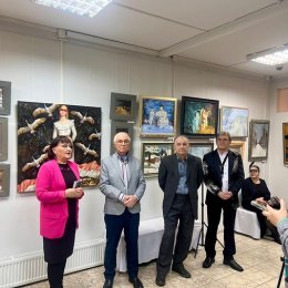 Открытие Традиционной ежегодной Рождественской выставки.