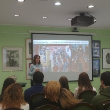 Посещение ВЦ "Эрмитаж-Выборг" Ассоциацией замков и музеев вокруг Балтийского моря. 13 февраля 2020 г.