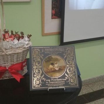 Посещение ВЦ "Эрмитаж-Выборг" Ассоциацией замков и музеев вокруг Балтийского моря. 13 февраля 2020 г.