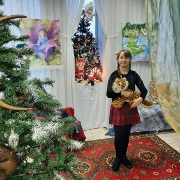 Открытие традиционной международной выставки в Художественной галерее Выставочного центра "Эрмитаж-Выборг" (ул. Димитрова, д.5). 10 декабря 2021 г.