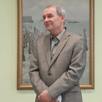 Открытие выставки "Морские истории" художника Сергея Пена. 21 января 2022 г.