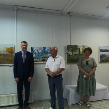 Открытие выставки живописи Любови Иночкиной «Сияние»