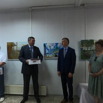 Открытие выставки живописи Любови Иночкиной «Сияние»
